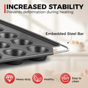 Mini Muffin Pan, 48-Cup Commercial Size