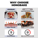 Large Pizza Pan with Holes, 14 Inch (2-Pack)