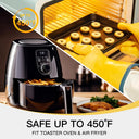 Toaster Oven Pan, 1/8 Sheet Pan, 9.7x7.5 (2-Pack)