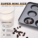 Mini Muffin Top Pan, 12-Cavity