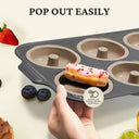 Silicone Donut Pan with Metal Frame 3.35 Inch