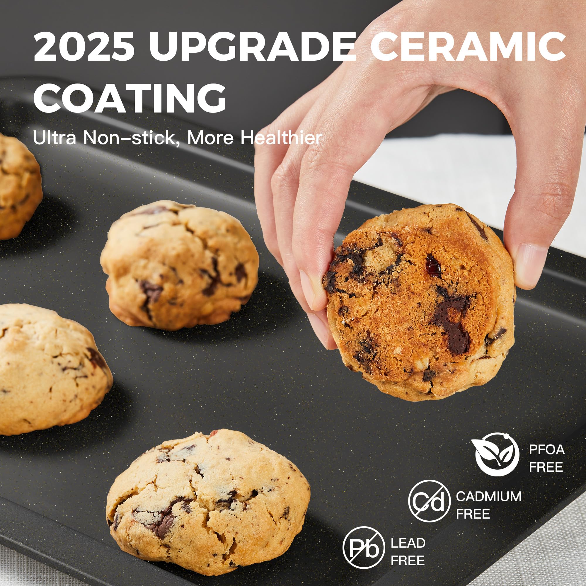 Nonstick Baking Sheet Set (3-Piece)
