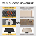 Baking Sheet Pan Set with Diamond Texture (3-Piece)