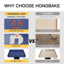 Baking Sheet Pan Set with Diamond Texture (3-Piece)