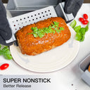 Meatloaf Pan with Drain Tray, 9 x 5 Loaf Pan with Insert