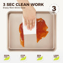 Toaster Oven Pan, 11 x 9 Inch, 1.26" Deep (2-Pack)