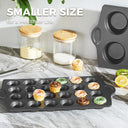 Mini Muffin Pan, 24-Cup, 1.8" Diameter (2-Pack)