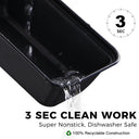 Mini Loaf Pan, 6 x 3.3 x 2 Inch Small Bread Tin (6 Pack)