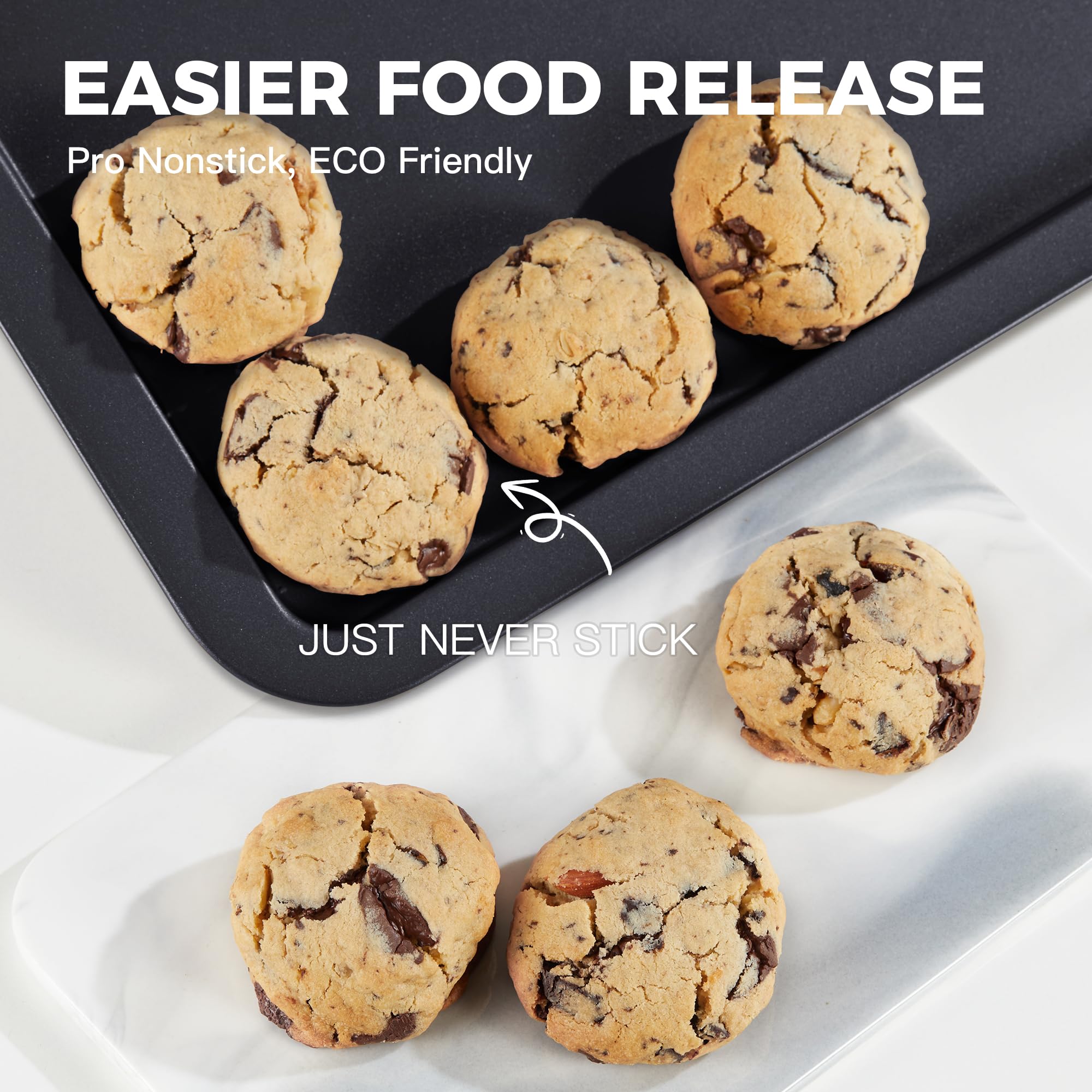 Nonstick Baking Sheet Set (3-Piece)