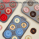 Silicone Donut Pan with Metal Frame 3.35 Inch