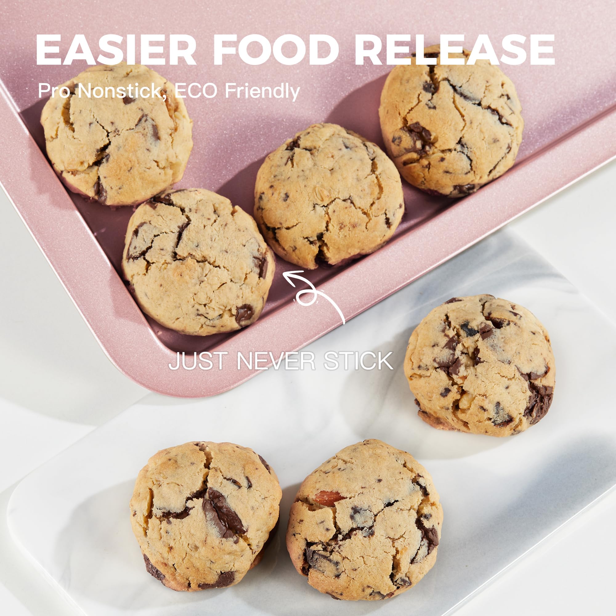 Nonstick Baking Sheet Set (3-Piece)