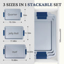 Ceramic Baking Sheet Pan Set of 3