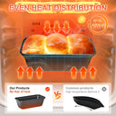 Mini Loaf Pan, 6 x 3.3 x 2 Inch Small Bread Tin (6 Pack)