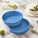 Diamond Texture Ceramic Cake Pan, 9 Inch (2-Pack)