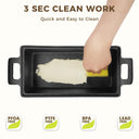 2-in-1 Cast Iron Loaf Pan with Lid, 9x5 Inch