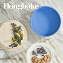 Diamond Texture Ceramic Cake Pan, 9 Inch (2-Pack)