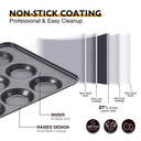 Mini Muffin Top Pan, 12-Cavity
