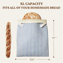 Organic Cotton & Beeswax Bread Bags