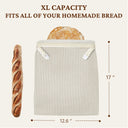 Organic Linen & Beeswax Bread Bags