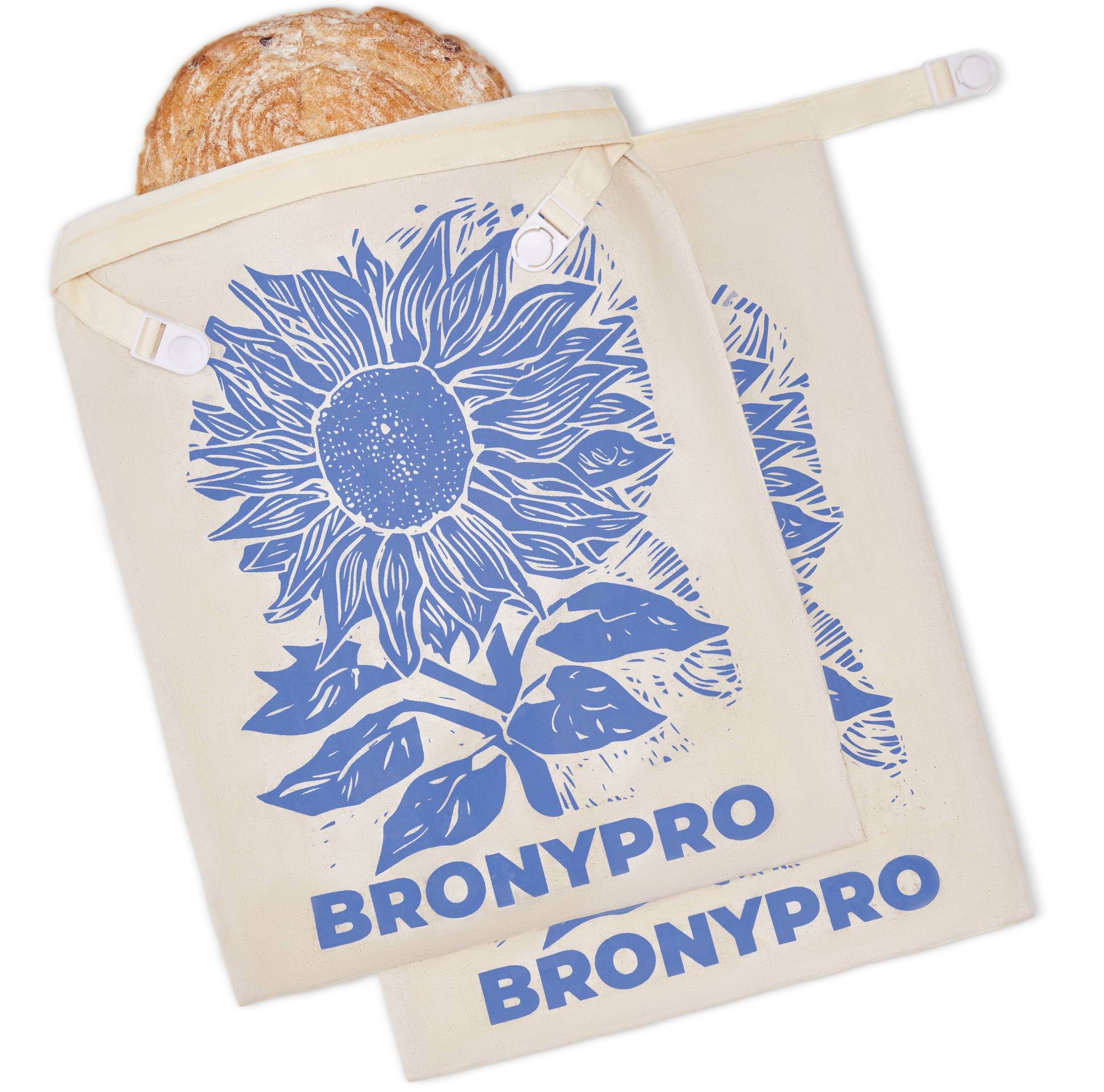 Organic Linen & Beeswax Bread Bags