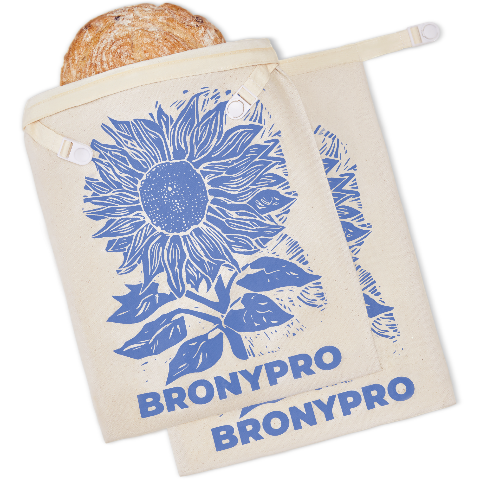 Organic Linen & Beeswax Bread Bags