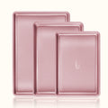 Pink Diamond Pattern Nonstick Bakeware 3-Piece Set by HONGBAKE