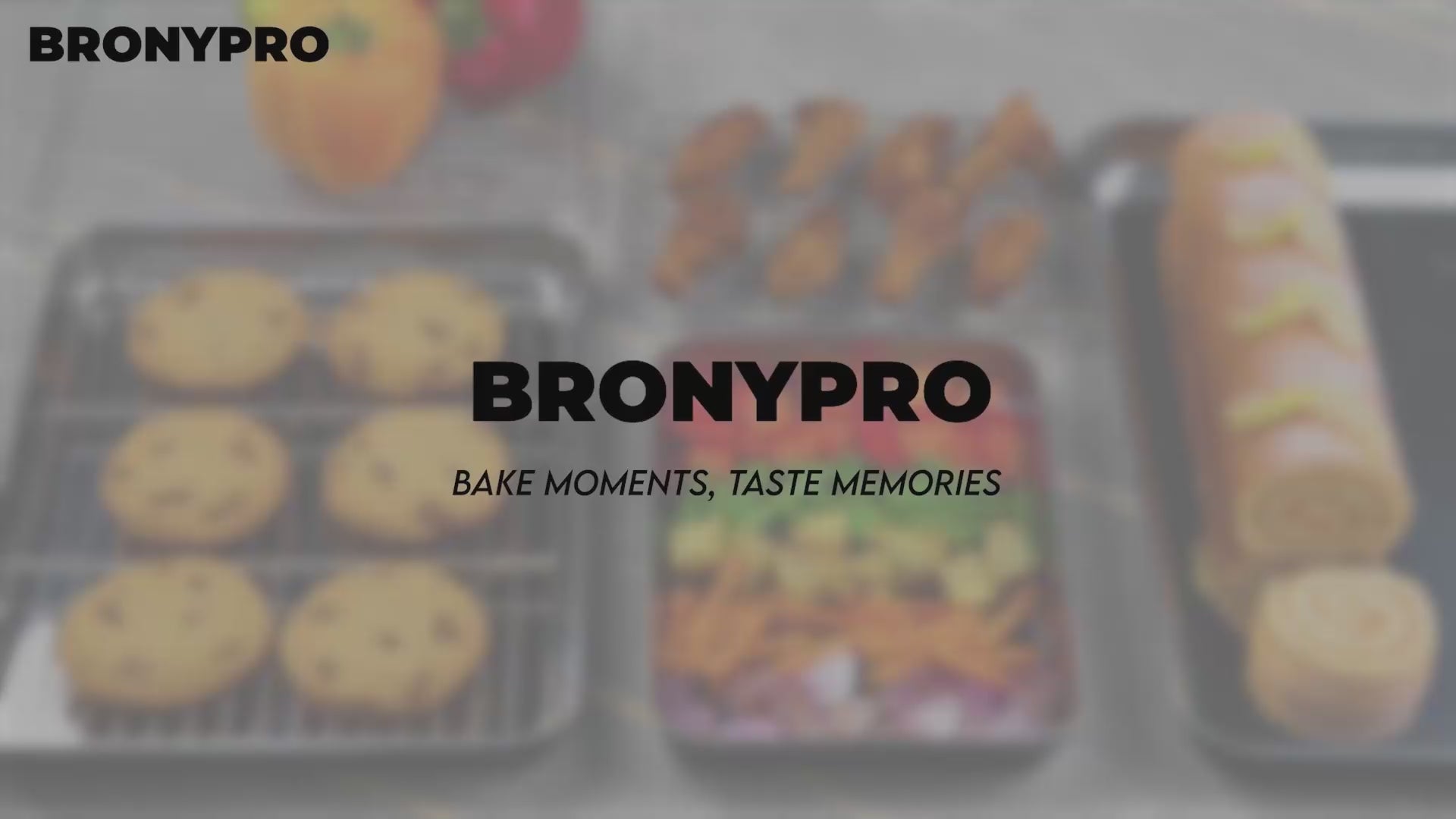 Load video: Mirror Finish Baking Sheet &amp; Rack Set (6-Piece)