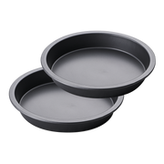 8-Inch Shallow Round Cake Pan Set (2-Piece)